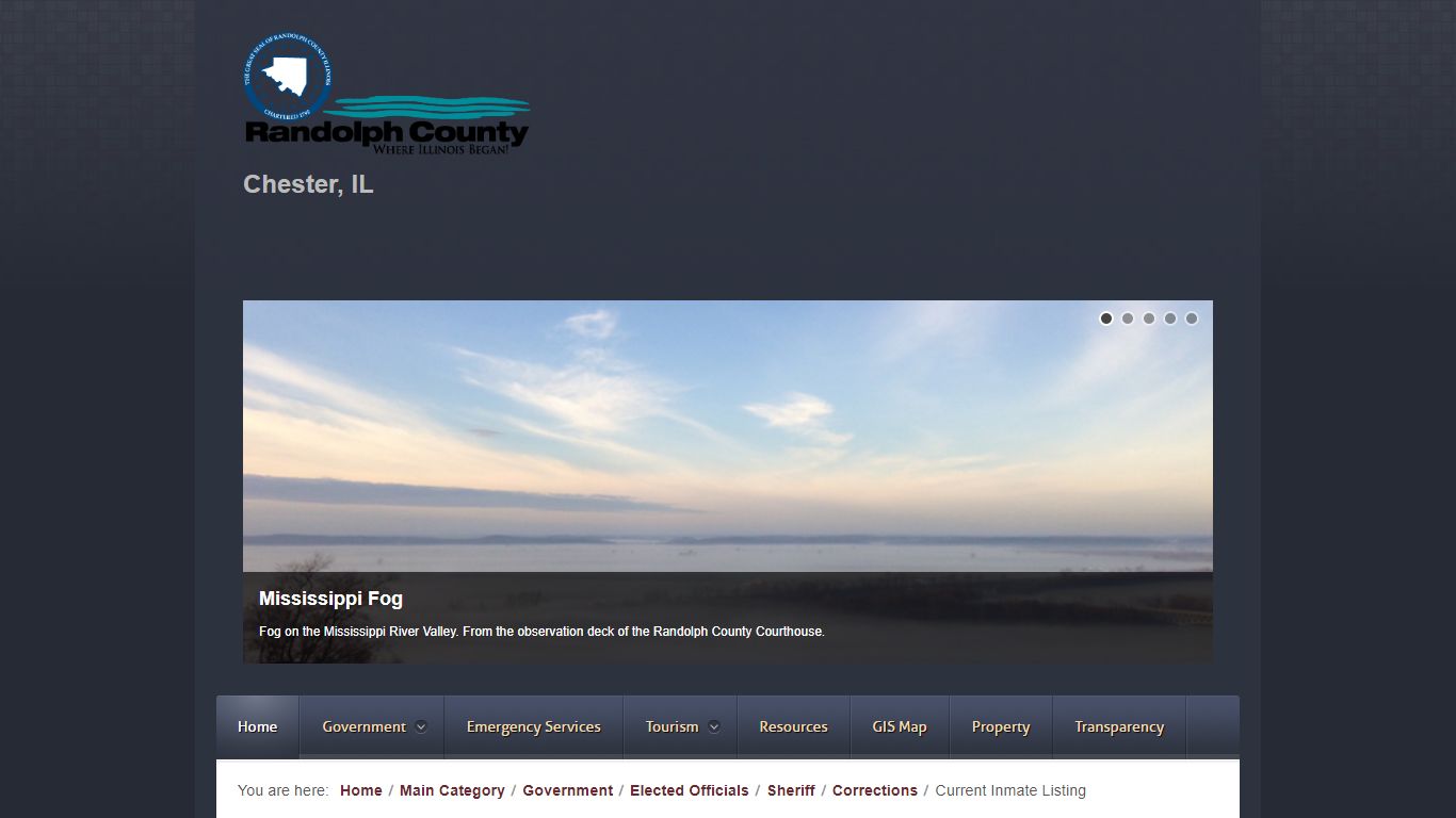Current Inmate Listing - Randolph County, Illinois